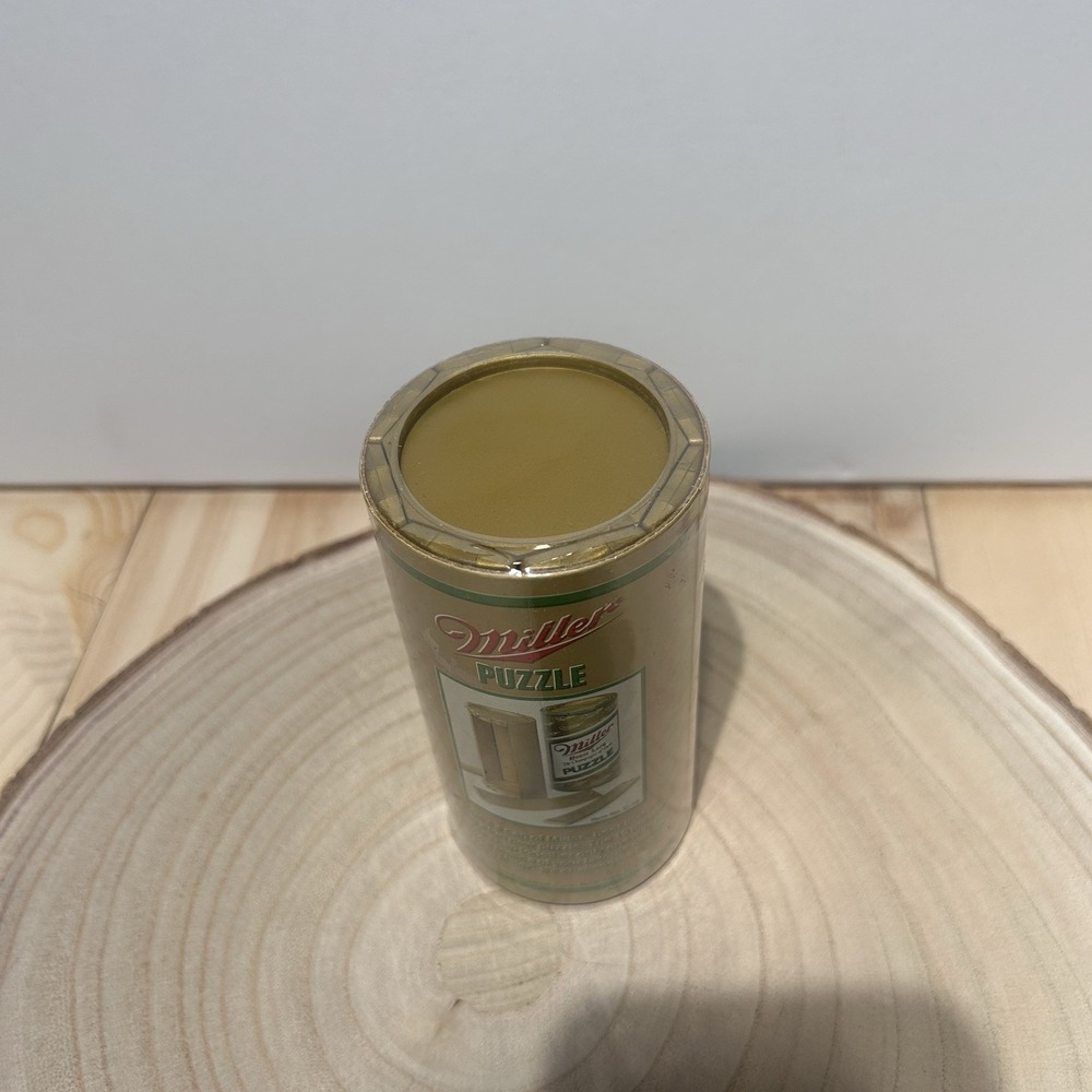 Vintage 1980's MILLER HIGH LIFE BEER CAN PUZZLE New in Package Made in the USA - Picture 4 of 8